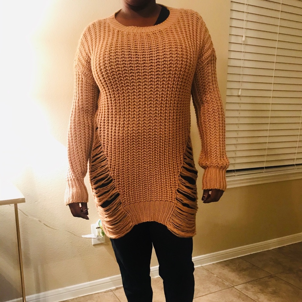 Distressed Sweater